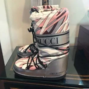 Pucci Multicolour Pucci Snow Boots Emilio Pucci Shoes Emilio Pucci